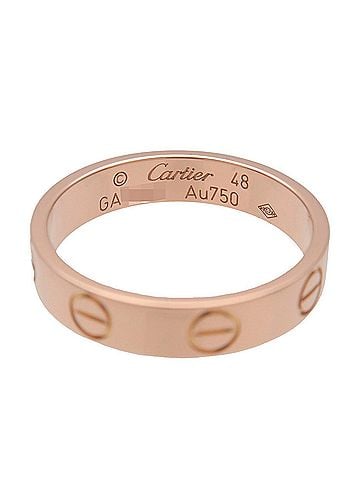 Cartier Love Band 18K Rose Gold Gold Rose_Gold Ring Jewelry (view 2)