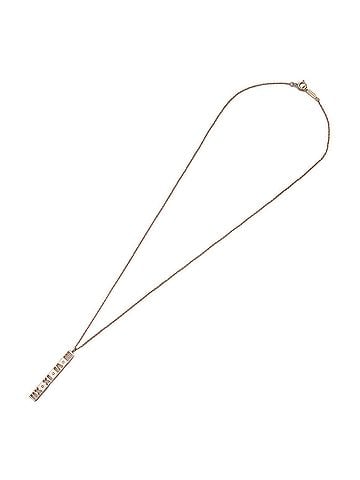 Tiffany & Co. Atlas Pierced Bar Drop Pendant 18K Rose Gold With Diamonds Pink Rose_Gold Necklace Jewelry (view 1)