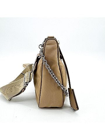 Prada Re-Edition 2005 Tessuto Beige Nylon Shoulder Bag Bag (view 2)