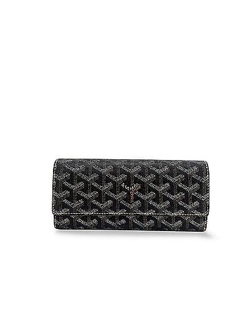 Goyard Richelieu Coated Canvas Black Canvas Wallets Accessory (view 1)