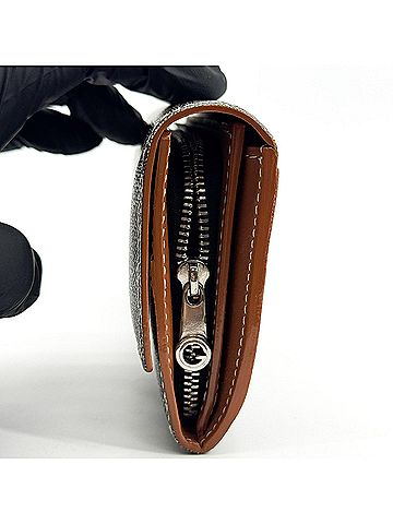 Goyard Richelieu Coated Canvas Black Canvas Wallets Accessory (view 2)