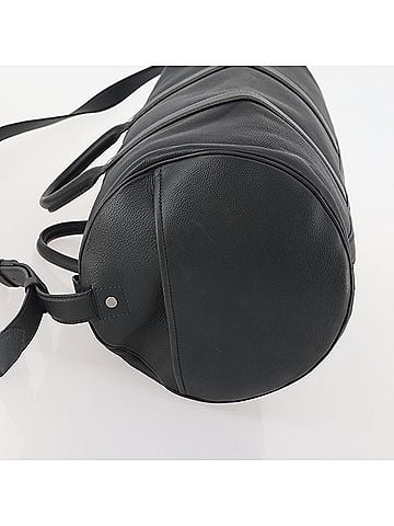 Louis Vuitton Aerogram Keepall Bandouliere Leather Black Leather Travel Bag Bag (view 2)