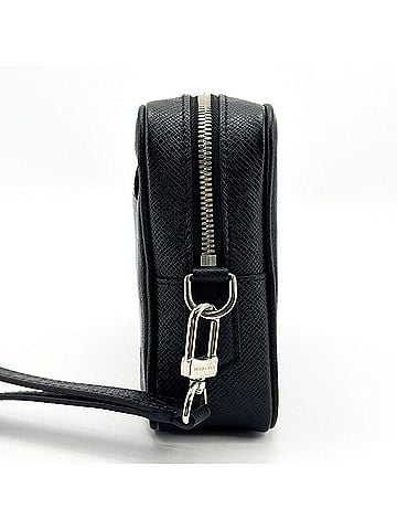 Louis Vuitton Kasai Clutch Taiga Leather Black Leather Clutche &amp; Pouche Bag (view 2)