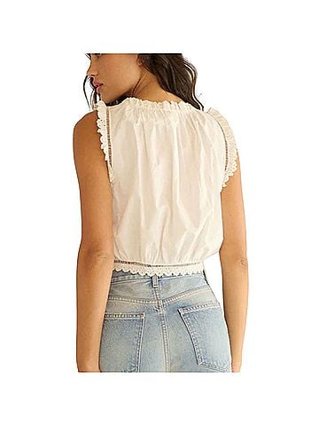 DÔEN Marinette Short Sleeve Blouse (view 2)