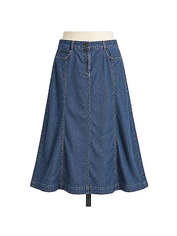 Talbots Denim Skirt (view 1)