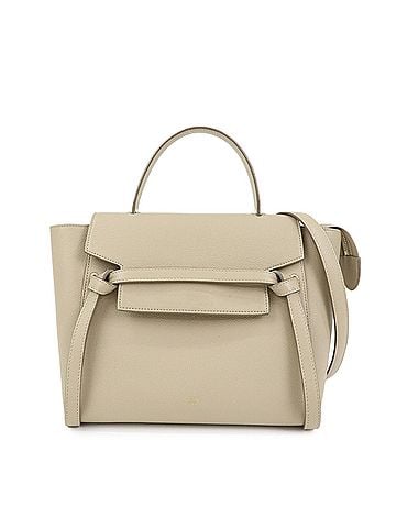 Céline Belt Textured Leather Beige Leather Handbag (view 1)