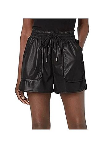 Joie Regan Faux Leather Shorts (view 1)