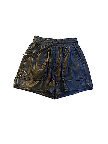 Joie Regan Faux Leather Shorts (view 2)