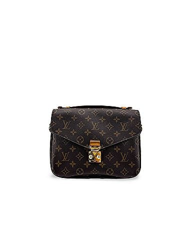 Louis Vuitton Pochette Metis Monogram Canvas Brown Canvas Clutche &amp; Pouche Bag (view 1)