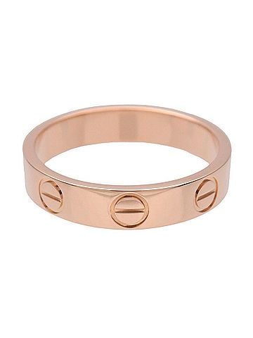 Cartier Love Band 18K Rose Gold Gold Rose_Gold Ring Jewelry (view 1)
