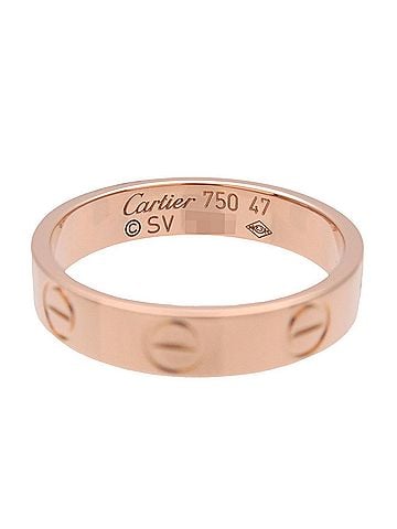 Cartier Love Band 18K Rose Gold Gold Rose_Gold Ring Jewelry (view 2)