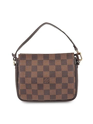 Louis Vuitton Trousse Make Up Damier Brown Canvas Clutche &amp; Pouche Bag (view 1)