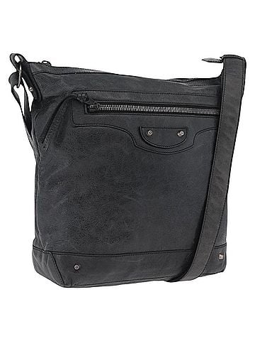 Balenciaga Arena Day Messenger Classic Studs Leather Black Leather Handbag (view 1)