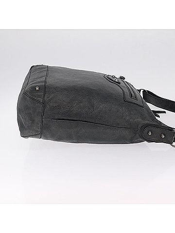 Balenciaga Arena Day Messenger Classic Studs Leather Black Leather Handbag (view 2)