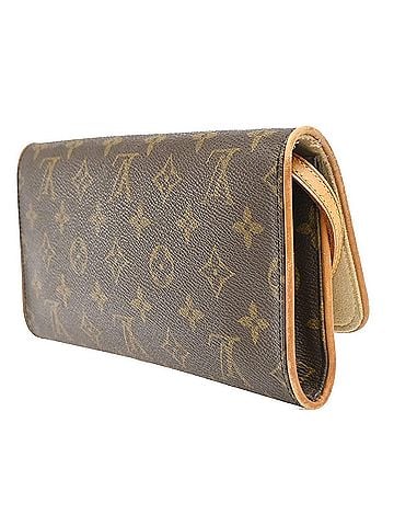 Louis Vuitton Twin Monogram Canvas Brown Canvas Clutche &amp; Pouche Bag (view 2)