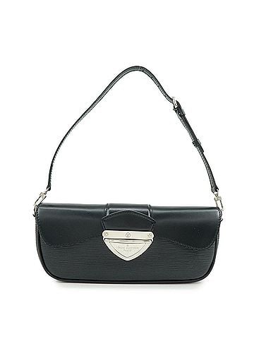 Louis Vuitton Montaigne Clutch Epi Leather Black Leather Clutche &amp; Pouche Bag (view 1)