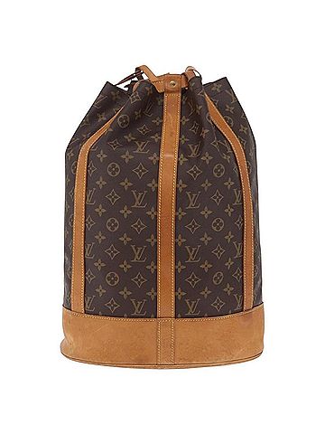 Louis Vuitton Randonnee Monogram Canvas Brown Canvas Backpack Bag (view 1)