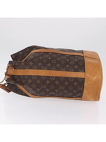 Louis Vuitton Randonnee Monogram Canvas Brown Canvas Backpack Bag (view 2)