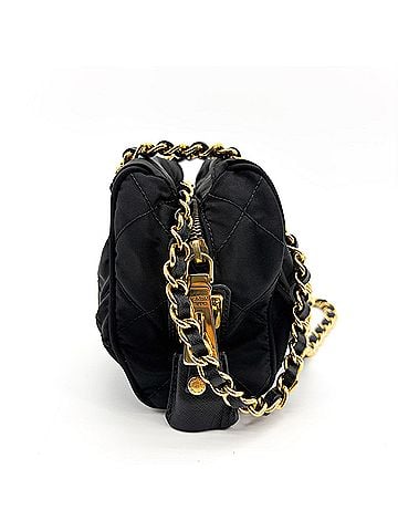 Prada Re-Edition 1995 Chain Quilted Re-Nylon Black Nylon Tote Bag Bag (view 2)