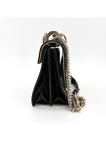 Fendi Kan I Zucca Embossed Leather Black Leather Shoulder Bag Bag (view 2)