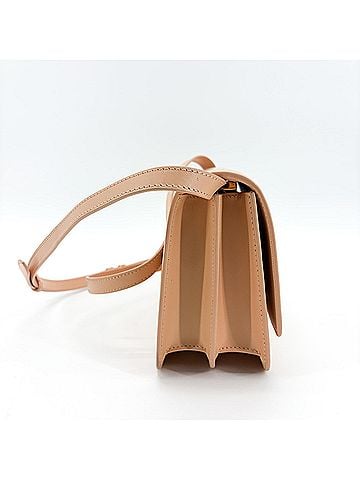 Burberry Tb Shoulder Bag Leather Beige Leather Shoulder Bag Bag (view 2)