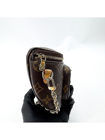 Louis Vuitton Bum Monogram Canvas Brown Canvas Clutche &amp; Pouche Bag (view 2)