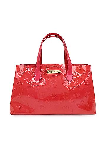 Louis Vuitton Wilshire Monogram Vernis Pink Patent_Leather Handbag (view 1)