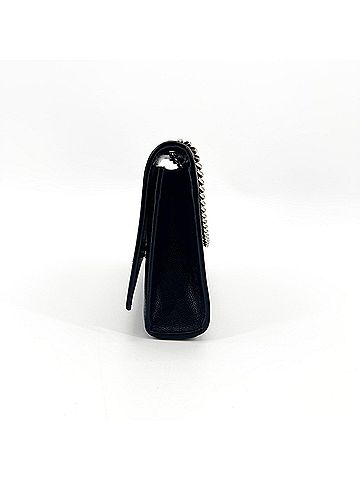 Saint Laurent Classic Monogram Grainy Leather Black Leather Crossbody Bag Bag (view 2)