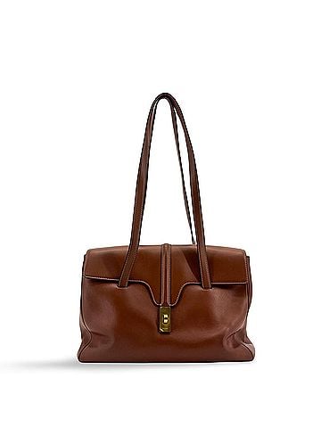 Céline Soft 16 Smooth Calfskin Brown Leather Handbag (view 1)