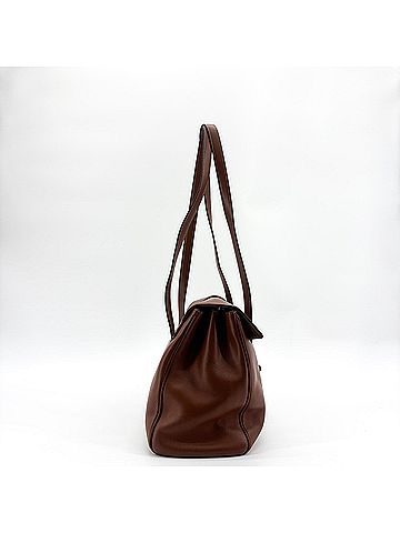 Céline Soft 16 Smooth Calfskin Brown Leather Handbag (view 2)