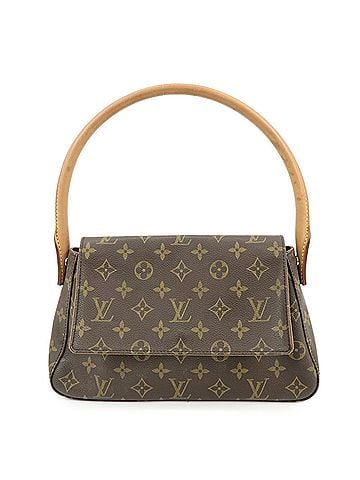 Louis Vuitton Looping Monogram Canvas Brown Canvas Handbag (view 1)