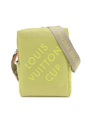 Louis Vuitton Cup Weathery Damier Geant Canvas Green Canvas Handbag (view 1)