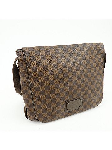 Louis Vuitton Brooklyn Damier Brown Canvas Shoulder Bag Bag (view 2)