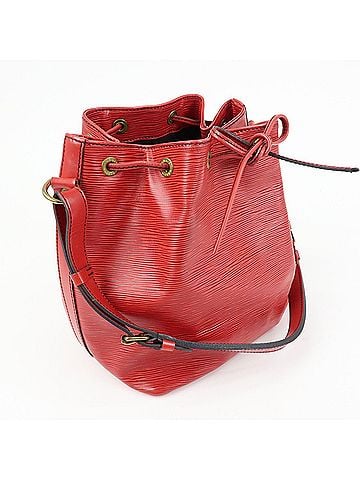 Louis Vuitton Petit Noe Epi Leather Red Leather Handbag (view 2)