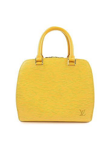 Louis Vuitton Pont Neuf Epi Leather Yellow Leather Handbag (view 1)