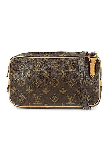 Louis Vuitton Pochette Marly Bandouliere Monogram Canvas Brown Canvas Handbag (view 1)
