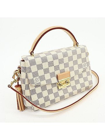 Louis Vuitton Croisette Epi Leather White Canvas Tote Bag Bag (view 2)