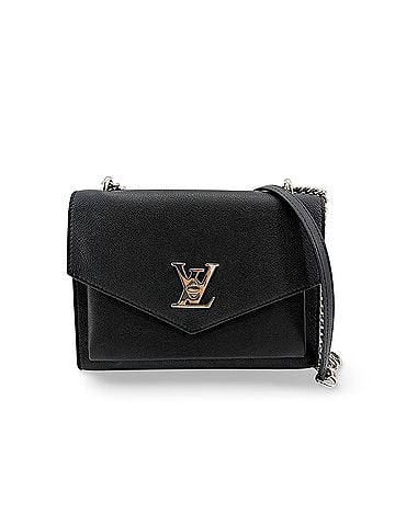 Louis Vuitton Mylockme Leather Black Leather Handbag (view 1)