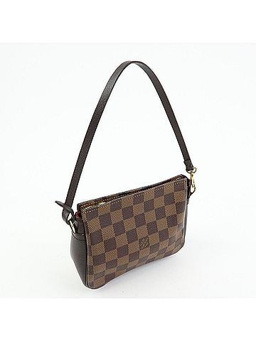 Louis Vuitton Trousse Make Up Damier Brown Canvas Clutche &amp; Pouche Bag (view 2)