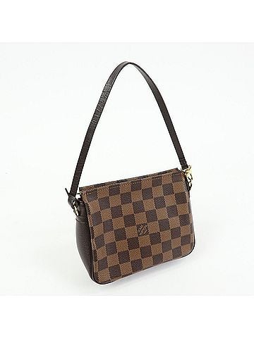 Louis Vuitton Trousse Make Up Damier Brown Canvas Clutche &amp; Pouche Bag (view 2)