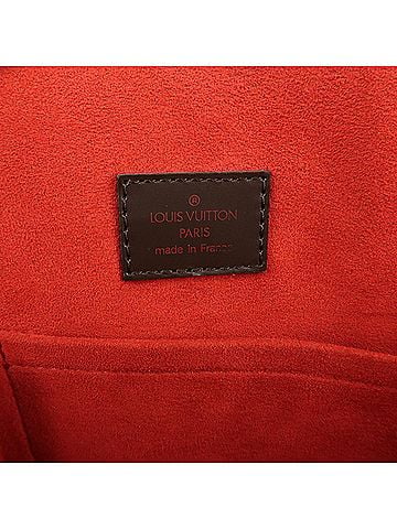Louis Vuitton Sac Plat Damier Brown Canvas Handbag (view 2)
