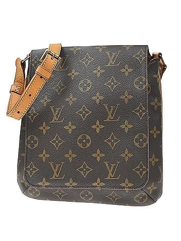 Louis Vuitton Musette Salsa Monogram Canvas Brown Canvas Shoulder Bag Bag (view 1)