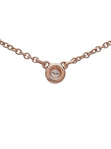 Tiffany & Co. Elsa Peretti Diamonds By The Yard Pendant 18K Rose Gold Gold Rose_Gold Necklace Jewelry (view 2)
