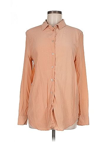 Equipment Equipment Long Sleeve Silk Top (view 1)