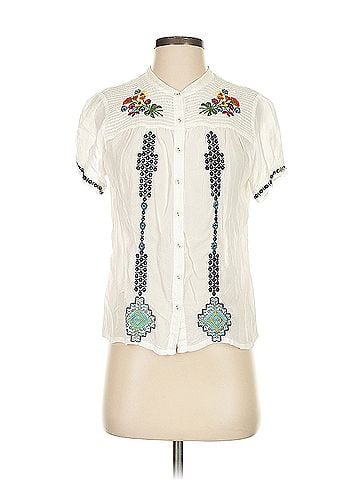 Johnny Was Johnny Was Short Sleeve Blouse (view 1)