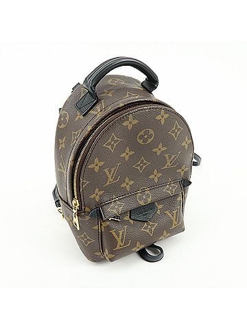 Louis Vuitton Palm Springs Monogram Canvas Brown Canvas Backpack Bag (view 2)
