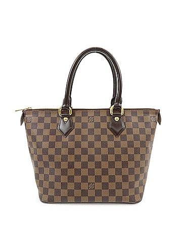Louis Vuitton Saleya Damier Brown Canvas Handbag (view 1)
