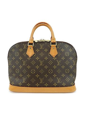 Louis Vuitton Alma Monogram Canvas Brown Canvas Handbag (view 1)