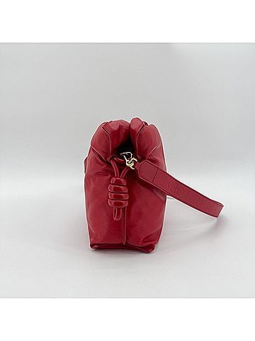 Loewe Monochrome Flamenco Convertible Clutch Leather Red Leather Clutche &amp; Pouche Bag (view 2)