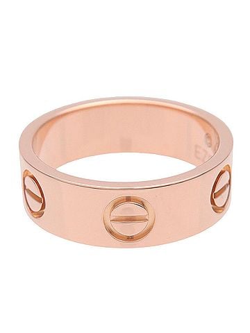 Cartier Love Band 18K Rose Gold Gold Rose_Gold Ring Jewelry (view 1)